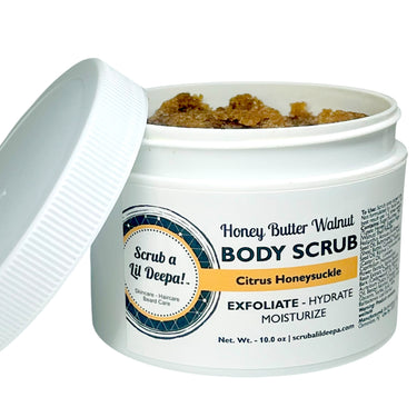 Honey Butter Walnut Body Scrub – Citrus Honeysuckle